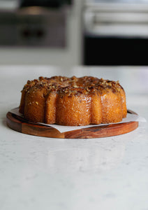 Pecan Crusted Butter        Rum Cake