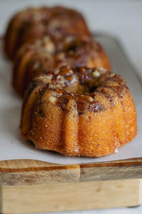 Pecan Crusted Butter        Rum Cake